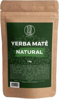 BrainMax Pure Natural Yerba Maté BIO, 1000 g  *CZ-BIO-001 certifikát