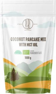 BrainMax Pure Pancake Mix with MCT Oil, Směs na lívance, kokosové s MCT olejem, BIO, 1000 g  *CZ-BIO-001 certifikát / Sypká směs pro výrobu lívanců a…
