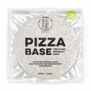 BrainMax Pure Pizza Base, hotové těsto na pizzu z Itálie, 2 ks  Základ na italskou pizzu bez konzervantů