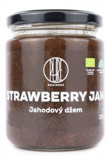 BrainMax Pure Strawberry Jam, Džem Jahoda, BIO, 270g  *CZ-BIO-001 certifikát
