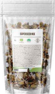 BrainMax Pure Superseed Mix, Směs semínek, BIO, 100 g  Směs BIO dýňových, slunečnicových, chia, lněných a konopných semínek, *CZ-BIO-001 certifikát