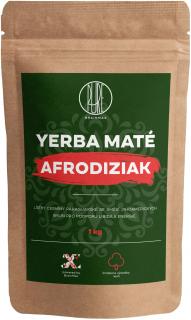 BrainMax Pure Yerba Maté, Afrodiziak, 1000 g  Směs yerba maté spolu s bylinami pro energii