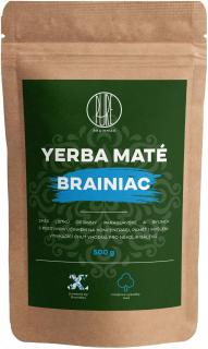 BrainMax Pure Yerba Maté, Brainiac, 500 g  Brazilská yerba obohacena o ginkgo bilobu a ženšen pro maximální koncentraci