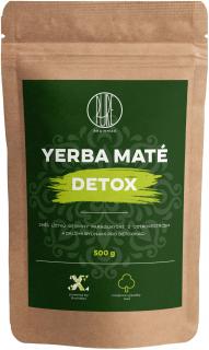 BrainMax Pure Yerba Maté, Detox, 500 g  Směs brazilské yerby maté obohacené o zelený čaj a byliny pro pročištění organismu a energii