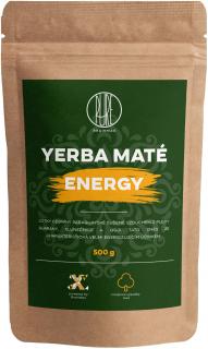 BrainMax Pure Yerba Maté, Energy, 500 g  Brazilská yerba obohacena o plody guarany pro energii
