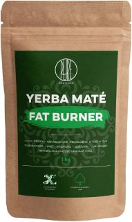 BrainMax Pure Yerba Maté, Fat Burner 1000 g  Směs brazilské yerby maté obohacené o zelený čaj pro kontrolu hmotnosti a metabolismu tuků