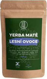 BrainMax Pure Yerba Maté, Lesní ovoce, 500 g  Směs brazilské yerby doplněna o plody jahod, listů ostružin a malin