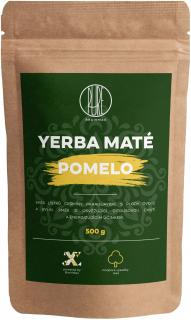BrainMax Pure Yerba Maté, Pomelo, 500 g  Směs kvalitní brazilské yerby maté obohacené o kousky pomela