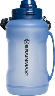 BrainMax Tank bottle, silikonová lahev na vodu, 2 l  Praktická skládací lahev, bez BPA!