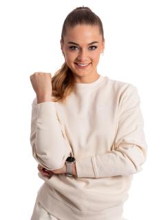 BrainMax unisex béžová mikina, BIO bavlna  Mikina pro muže i ženy ze 100% BIO bavlny Velikost: L