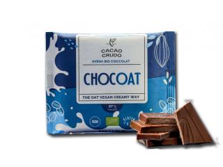Cacao Crudo Raw Ovesná hořká čokoláda, BIO, 30 g  *IT-BIO-006 certifikát
