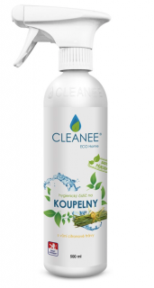 Cleanee ECO hygienický čistič na KOUPELNY, citronová tráva, 500ml