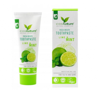 Cosnature - Zubní pasta Limetka a máta, 75 ml