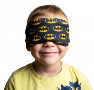 Dětské masky na spaní  Pohodlná dětská maska na spaní s motivy oblíbených pohádkových postav. Barva: Batman