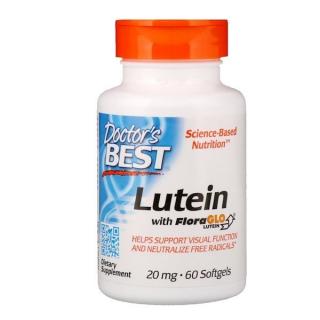 Doctor's Best Lutein s Lutemax, 20 mg, 60 softgel kapslí  Doplněk stravy