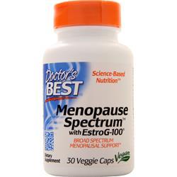 Doctor's Best Menopause Spectrum with EstroG-100 (Menopauza), 30 rostlinných kapslí  Doplněk stravy