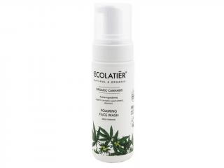 Ecolatier - Hydratační čistící pěna pro citlivou pleť, Organic Cannabis, 150 ml