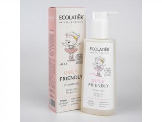 ECOLATIER - Intimní krémové mýdlo pro dívky 3+, 150 ml