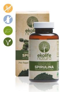 Ekolife Natura - Algae Spirulina Organic 240 tablet (Bio řasa spirullina)  *SI-EKO-003 certifikát, doplněk stravy