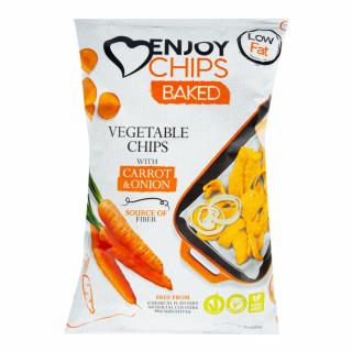 Enjoy Chips - Baked - Mrkev a cibule, 40g