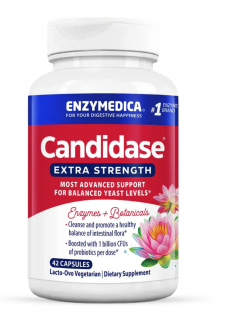 Enzymedica Candidase Extra Strenght, podpora močových cest, 42 kapslí  Doplněk stravy