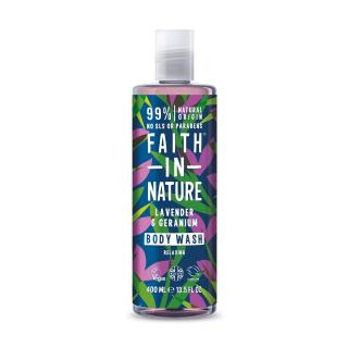 Faith in Nature - Přírodní sprchový gel Levandule, 400ml