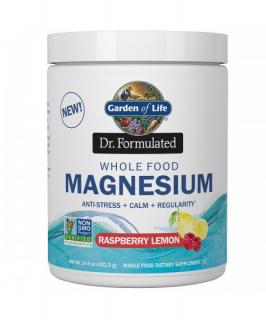Garden of Life - Magnesium Dr. Formulated (hořčík) - malina a citrón, 421,5 g