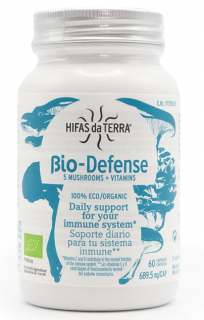 Hifas da Terra Bio-Defense, 5 hub, BIO, 60 kapslí  Doplněk stravy