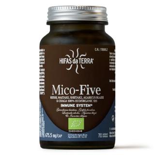 Hifas da Terra Mico-Five, podpora imunity, BIO, 70 kapslí  Doplněk stravy