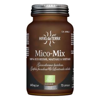Hifas da Terra Mico-Mix (Reishi, Maitake, Shiitake), BIO, 70 kapslí  Doplněk stravy