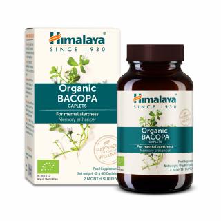 Himalaya Organic Bacopa, Bakopa drobnolistá, BIO, 60 kapslí  Doplněk stravy