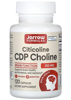 Jarrow Formulas CDP cholin, 250 mg, 120 kapslí