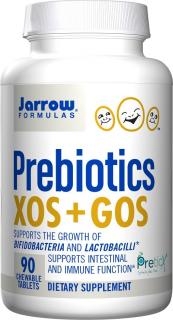 Jarrow Prebiotics XOS + GOS, 90 žvýkacích pastilek