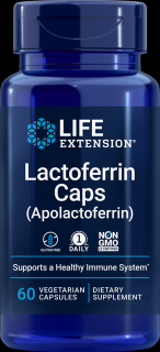 Life Extension Lactoferrin Caps, laktoferin, 60 kapslí