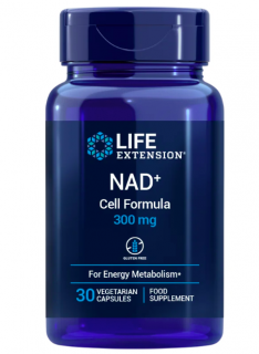 Life Extension NAD+ NIAGEN®, Nicotinamide riboside, 300 mg, EU, 30 kapslí