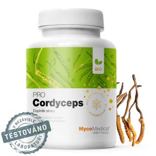 MycoMedica - Cordyceps PRO, 90 rostlinných kapslí  Doplněk stravy