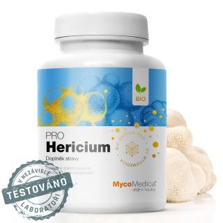 MycoMedica - Hericium PRO, 90 rostlinných kapslí  Doplněk stravy