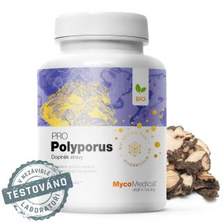 MycoMedica - Polyporus PRO, 90 rostlinných kapslí  Doplněk stravy