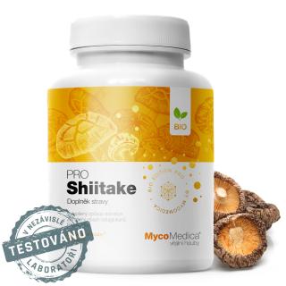 MycoMedica - Shiitake PRO, 90 rostlinných kapslí  Doplněk stravy