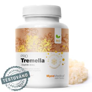 MycoMedica - Tremella PRO, 90 rostlinných kapslí  Doplněk stravy