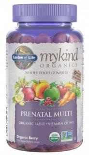 Mykind Prenatal gummy, multivitamín pro těhotné ženy, 120 gumových bonbónů