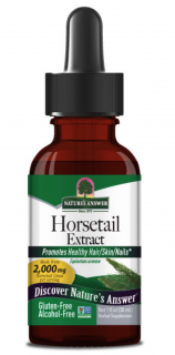 Nature's Answer Horsetail Extract, Přeslička rolní, extrakt, 2000 mg, 30 ml