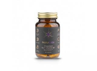 NaturLabs - Železo chelátové + B9, 60 kapslí
