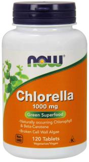 NOW Chlorella, 1000 mg, 120 tablet