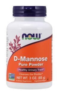 NOW D-Manóza, 85 g, čistý prášek
