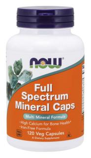 NOW Full Spectrum Mineral, multiminerál, 120 kapslí