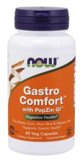 NOW Gastro Comfort s PepZin GI, 60 rostlinných kapslí