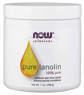 NOW Lanolin, 100% Pure, 198g