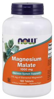 NOW Magnesium Malate, 180 tablet