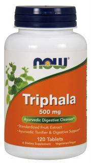 NOW Triphala, 500 mg, 120 tablet